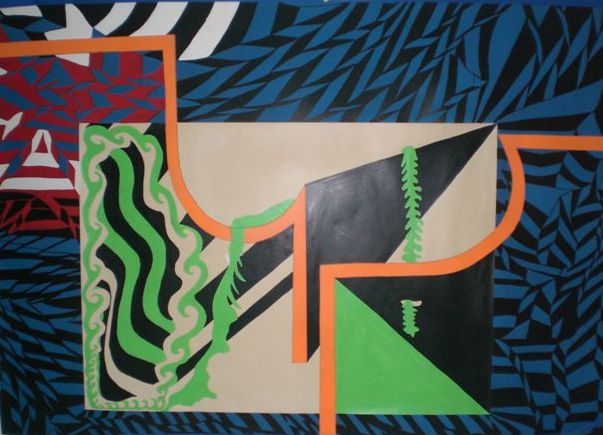Beide Seiten, 1971, Tempera-Karton, 94x68.JPG